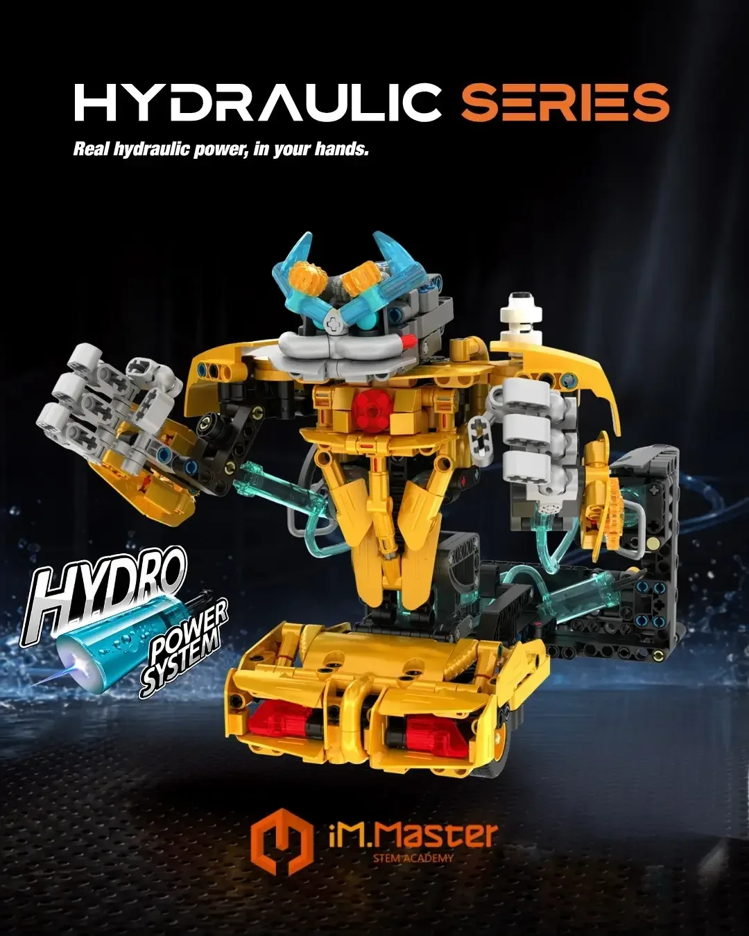 Hydraulic series mech